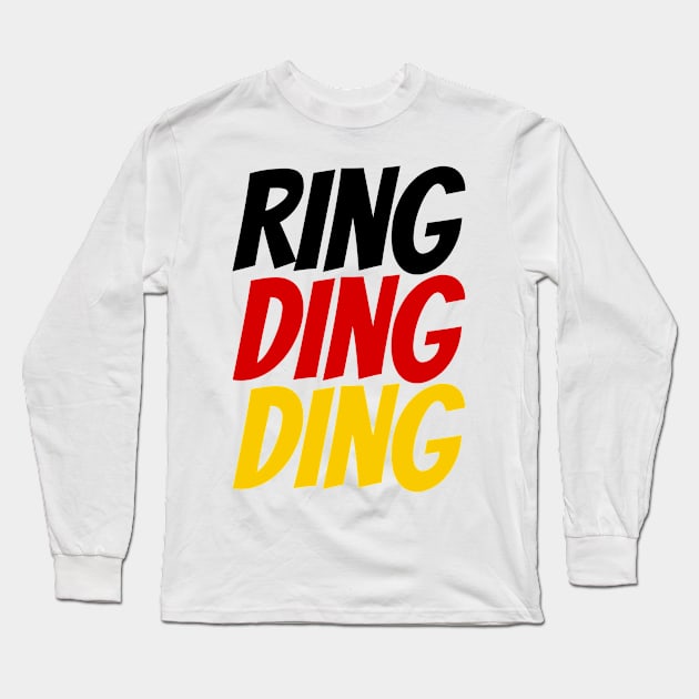 Ring Ding Ding - Sebastian Vettel 2 Long Sleeve T-Shirt by GreazyL